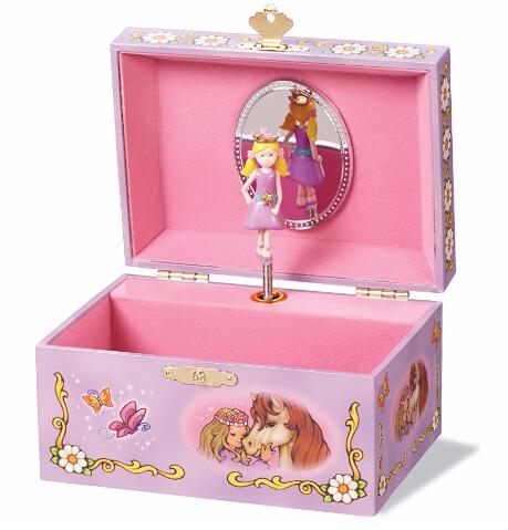 Girls ballerina music box