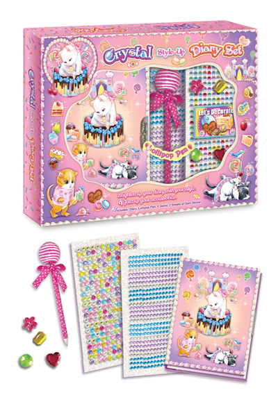 Girls stationery set